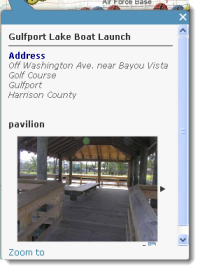 Configured pop-up Configured pop-up